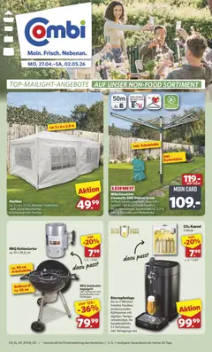 Vorschau von dem Prospekt des Geschäftes Combi, gültig ab dem 27.04.2026