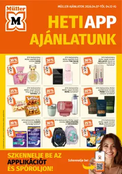 Müller - Müller akciós újság megtekintése, amely érvényes 2026.04.07.-től