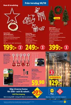 Förhandsgranska reklamblad Aktuella reklamblad Lidl från butik Lidl gäller från 27/10/2025 | Sida : 24