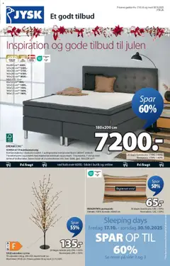Eksempel på tilbudsavis Tilbudsavis fra butik JYSK gyldig fra 17/10/2025