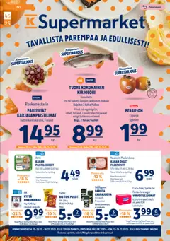 Kaupan K-Supermarket Tarjoukset esikatselu, voimassa 13/11/2025