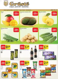 GRUSTE parduotuvės leidinio GRUSTE leidinys galiojančio nuo 2026.04.11 peržiūra