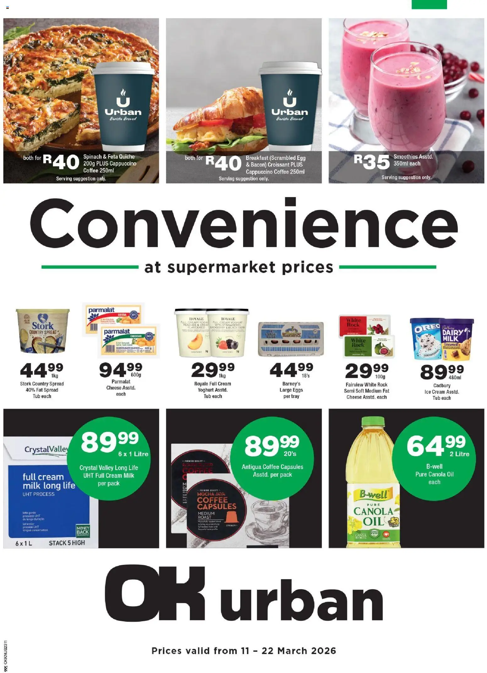 Preview of OK Foods flyer valid from 11/03/2026