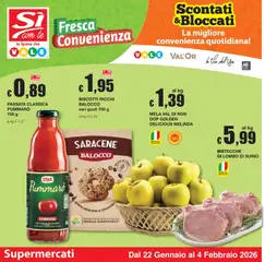 Anteprima dell'opuscolo Attuale volantino dal negozio Sì con Te valido da 22/01/2026