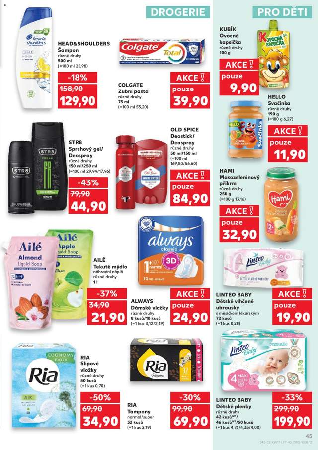 Nový Kaufland leták od 22.04.