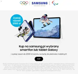 Pogląd gazetki "Samsung" ze sklepu Oferty ważnej od 06.02.2026