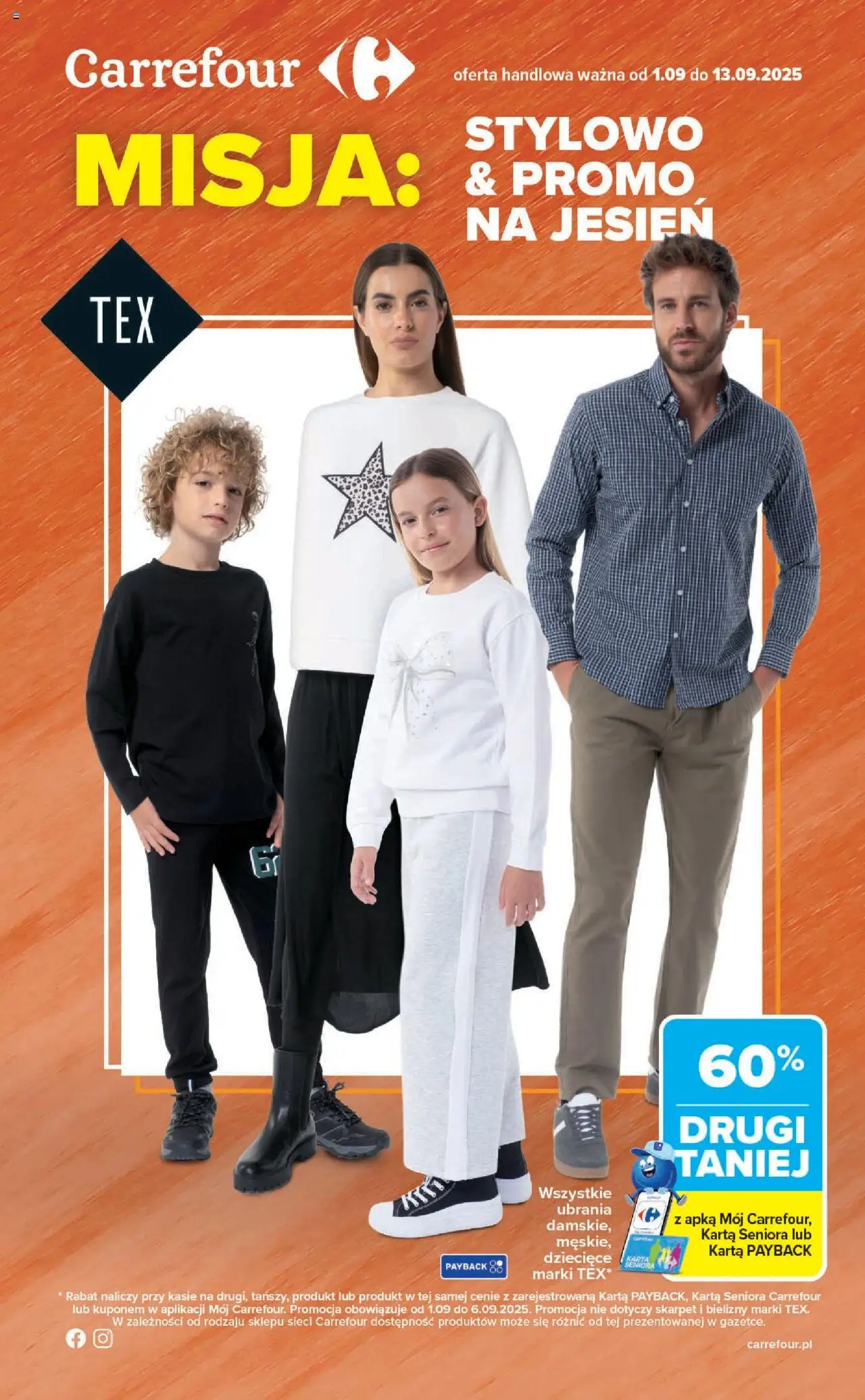 Carrefour Stylowo & promo na jesień od 01.09.2025 - Nowa Gazetka - Numer strony 1