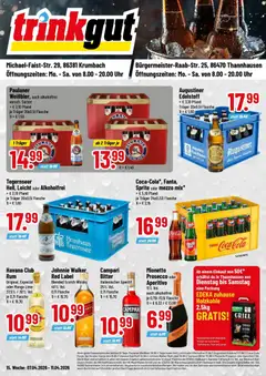 Vorschau von dem Prospekt des Geschäftes Trinkgut, gültig ab dem 05.04.2026