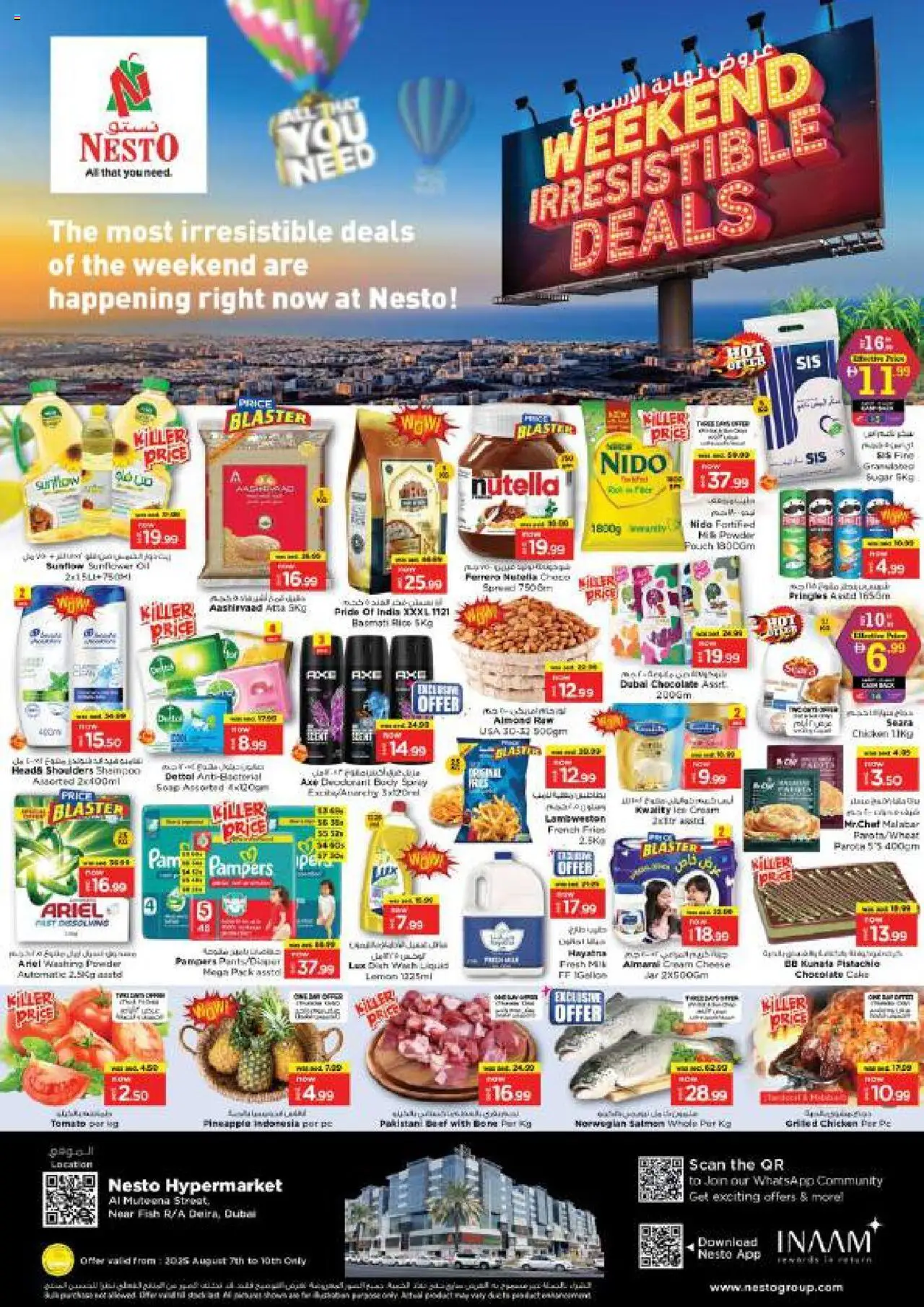 Catalogue Nesto catalog - the latest offers and deals valid from 7 Aug, 2025 page 1 - Shampoo, Body spray