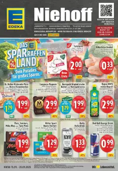 Vorschau von dem Prospekt des Geschäftes Edeka, gültig ab dem 14.09.2025