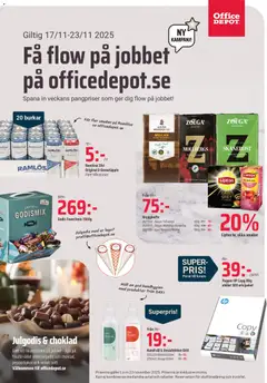 Förhandsgranska reklamblad Black Friday från butik Office Depot gäller från 17/11/2025