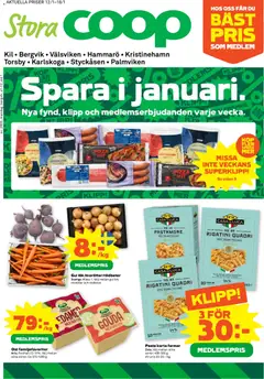 Förhandsgranska reklamblad Aktuella reklamblad Stora Coop från butik Stora Coop gäller från 12/01/2026