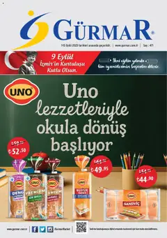 Gürmar Katalog 01.09.2025 - Broşürünün önizlemesi