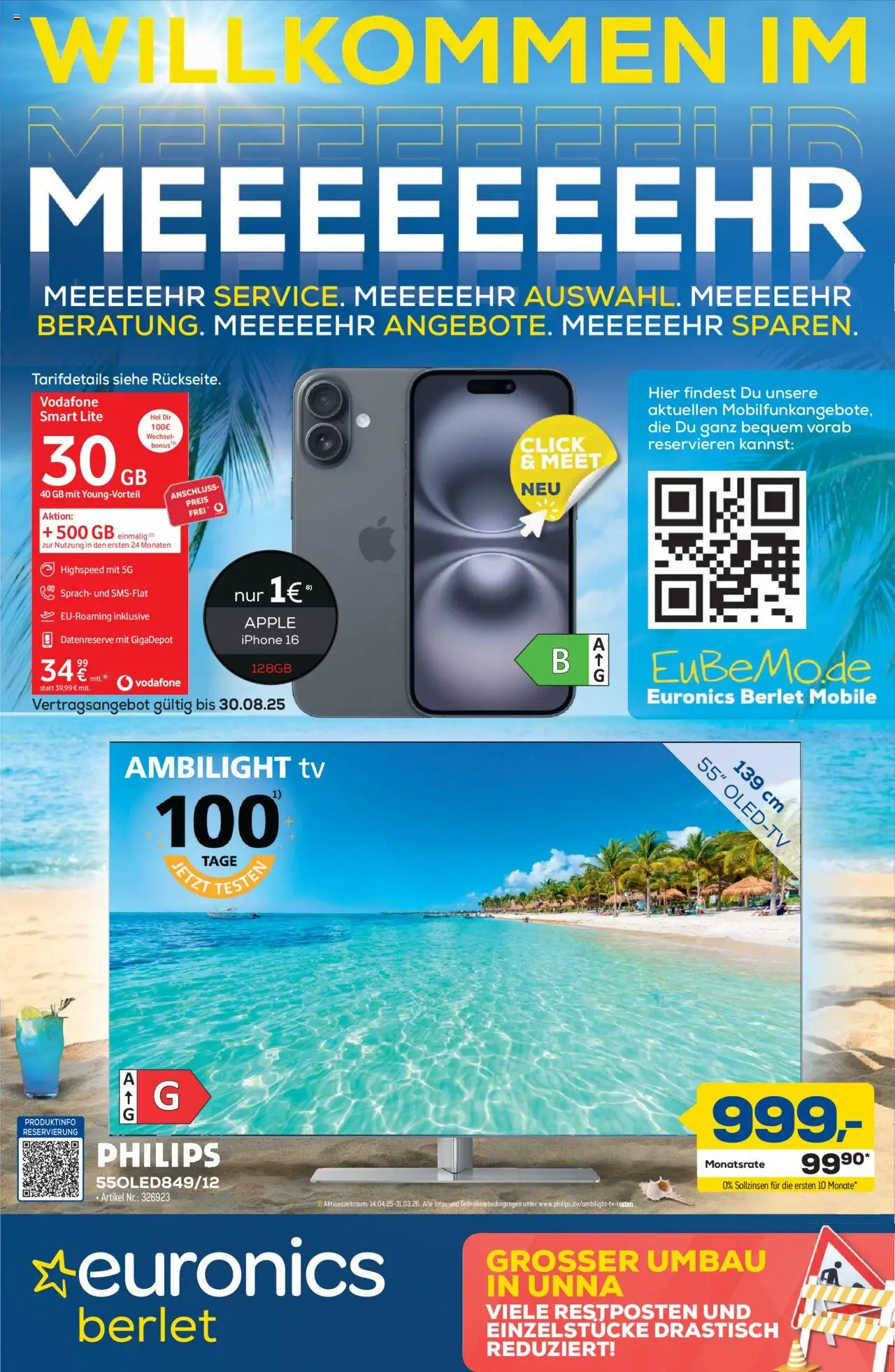 Euronics Willkommen im Meeeeehr! (vom 20.08.2025 - 29.08.2025)