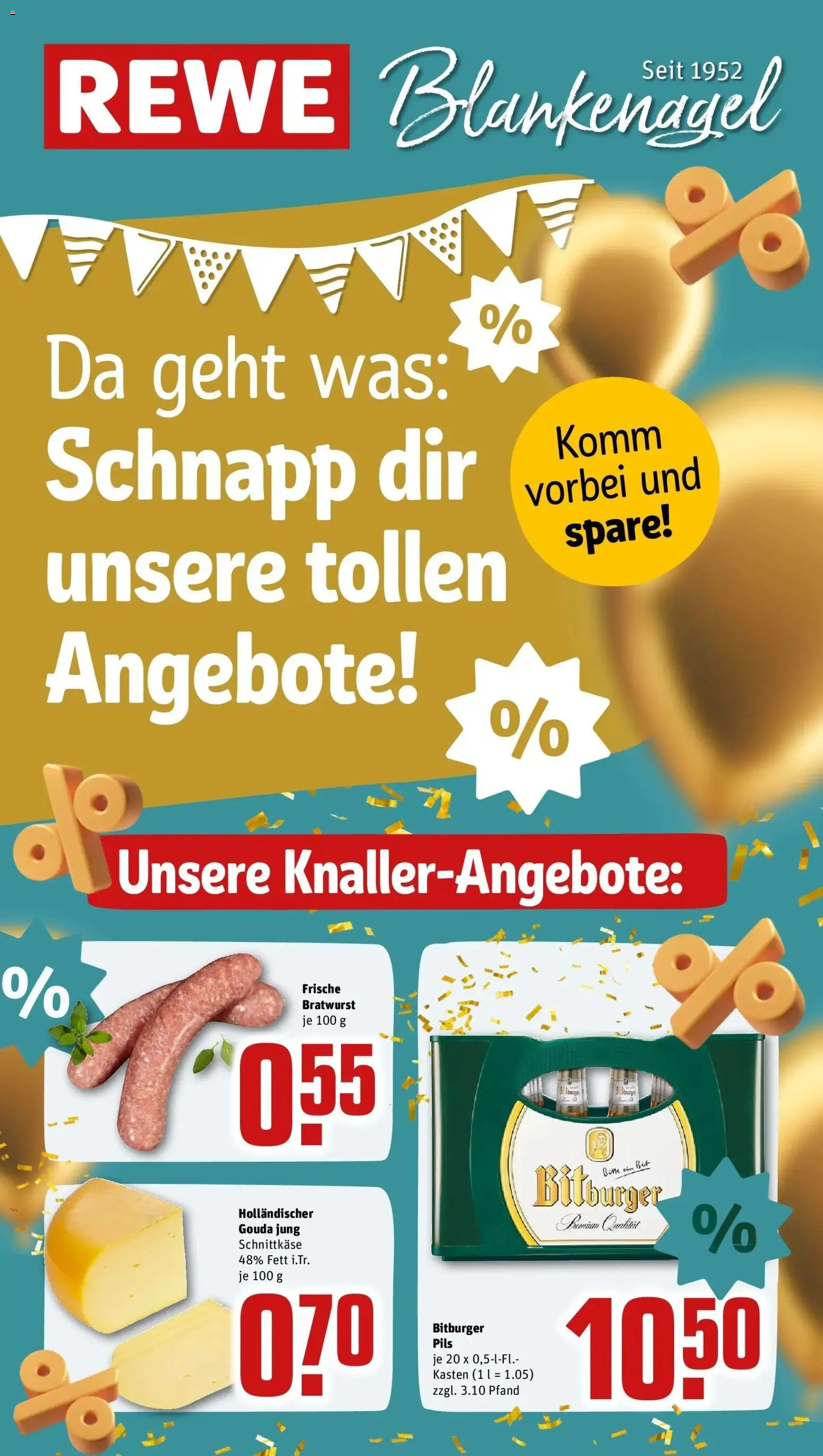 Vorschau von dem Prospekt des Geschäftes Rewe, gültig ab dem 15.03.2026