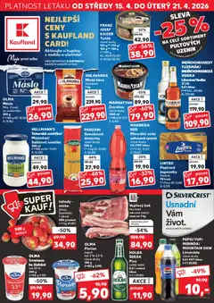 Náhled nabídky: Kaufland Kaufland leták - Praha 8 platný od 15.04.2026