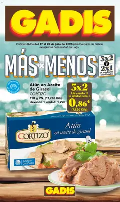 Vista previa del folleto de la tienda Gadis válido desde el 17/07/2025 