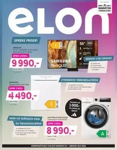 Forhåndsvis Kundeavis fra butikk Elon gyldig fra 08/09/2025