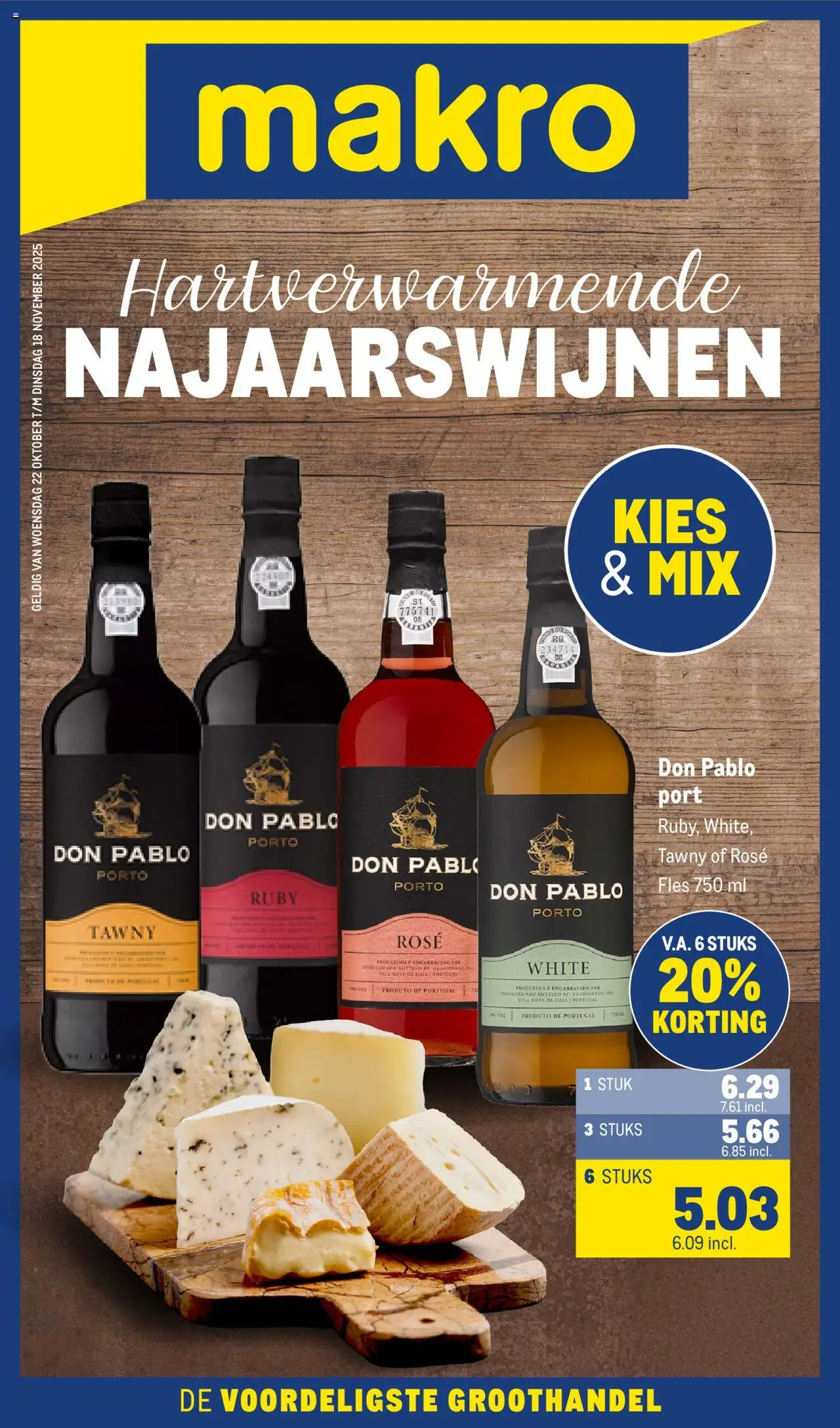 Makro shop Wijnspecial geldig vanaf 22-10-2025 - Paginanummer 1