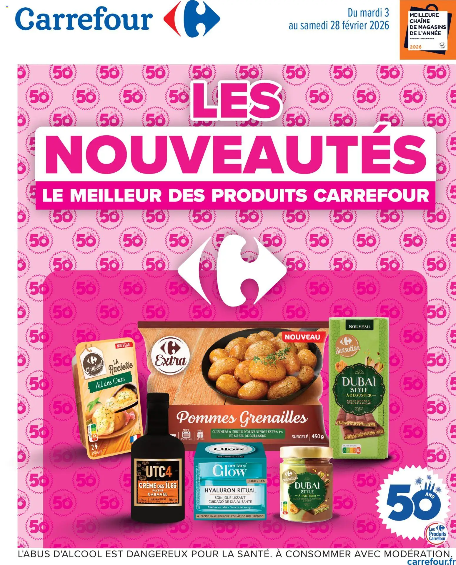 Prévisualisation de Les nouveautés le meilleur des produits carrefour du magasin Carrefour formulaire valide 03/02/2026