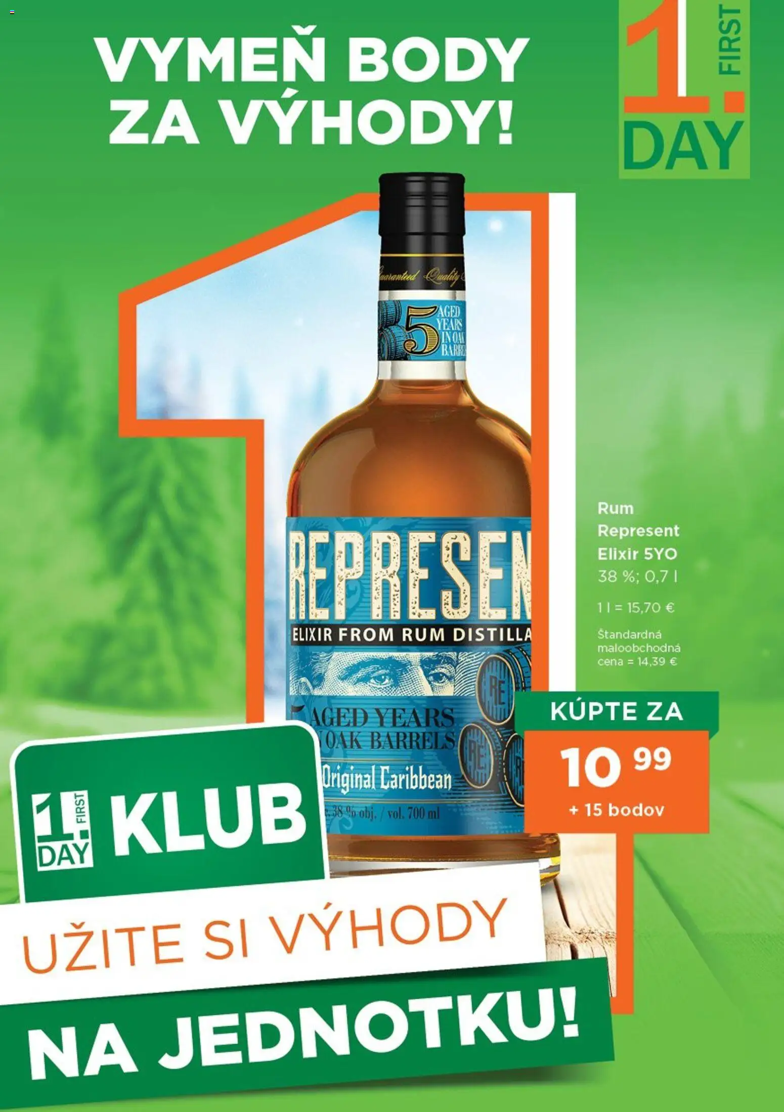 Náhľad 1day letáku platného od 01.11.2025 - Rum