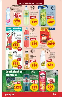 PENNY - Akciós újság PENNY megtekintése, amely érvényes 2025.11.13.-től | Oldal: 20