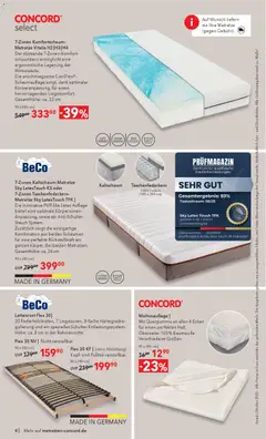 Vorschau von dem Prospekt des Geschäftes Matratzen Concord, gültig ab dem 29.10.2025 | Seite: 4