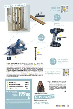 Prévisualisation de Catalogue du magasin Bricorama formulaire valide 19/11/2025 | Page: 9