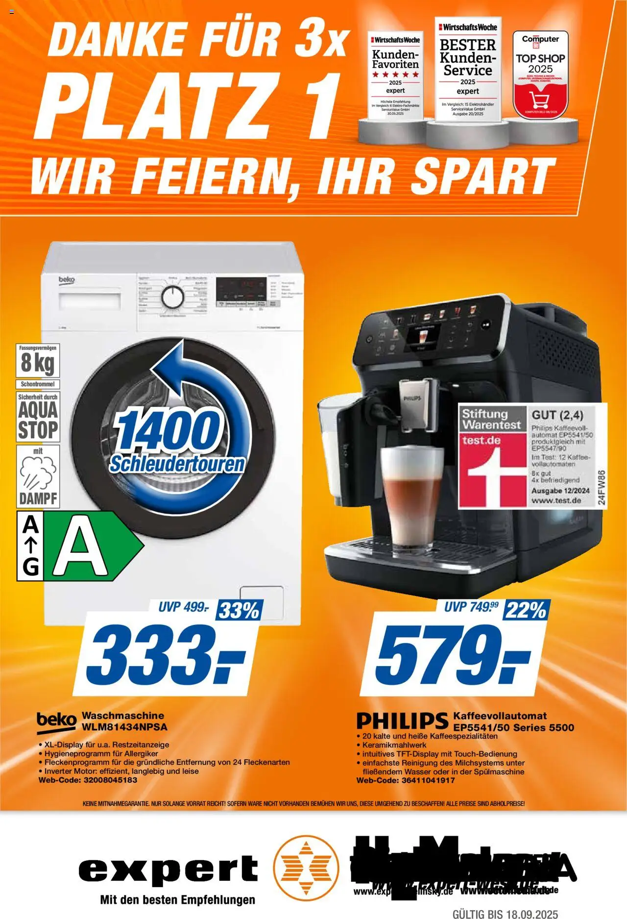 Expert Prospekt (vom 12.09.2025 - 18.09.2025)
