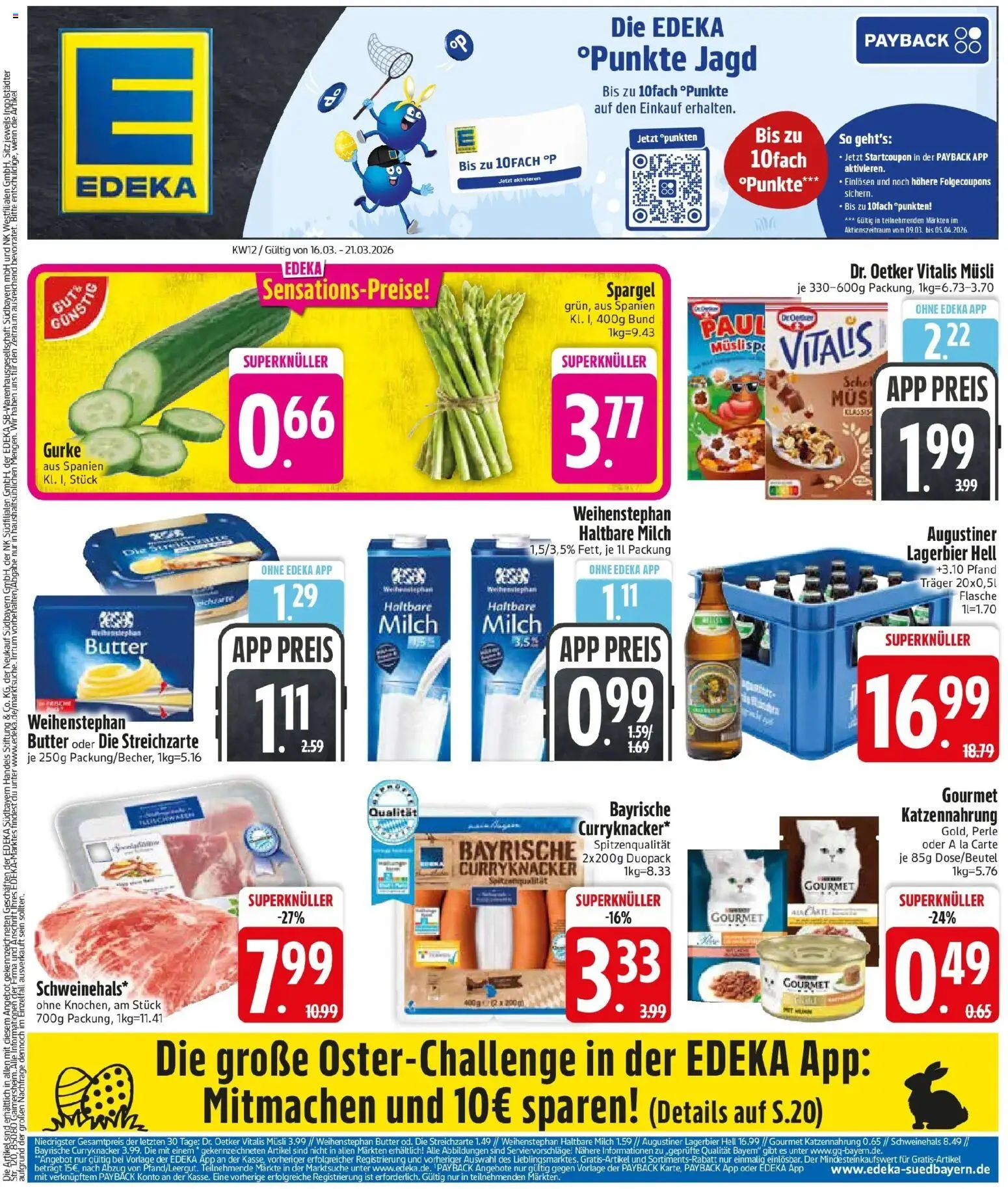 Vorschau von dem Prospekt des Geschäftes Edeka, gültig ab dem 16.03.2026