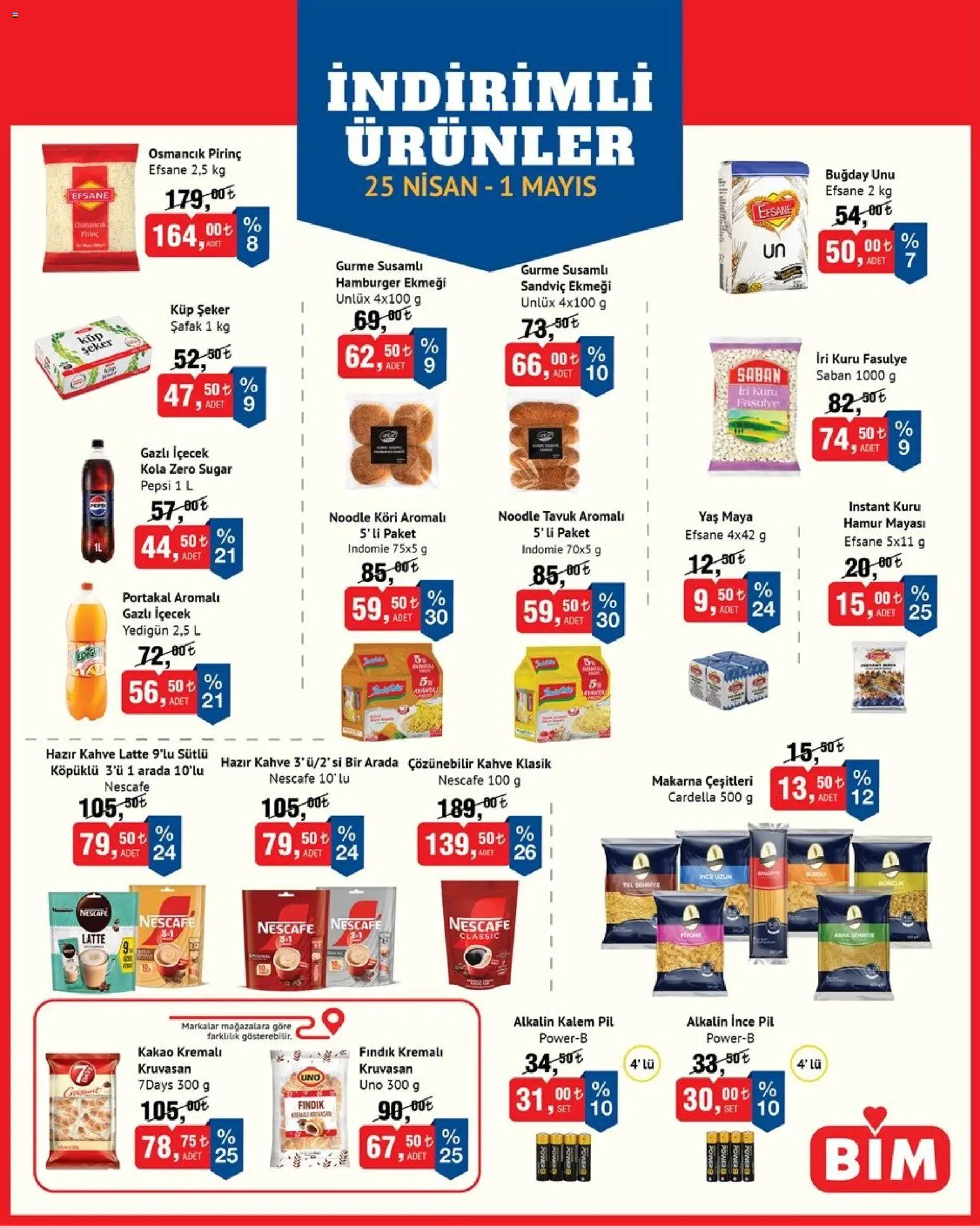 BİM BİM Katalog 25.04.2026 - Broşürünün önizlemesi