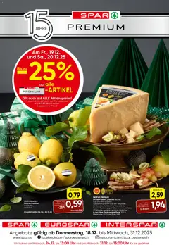 Vorschau der Angebote: Spar Steiermark Premium gültig ab 18.12.2025