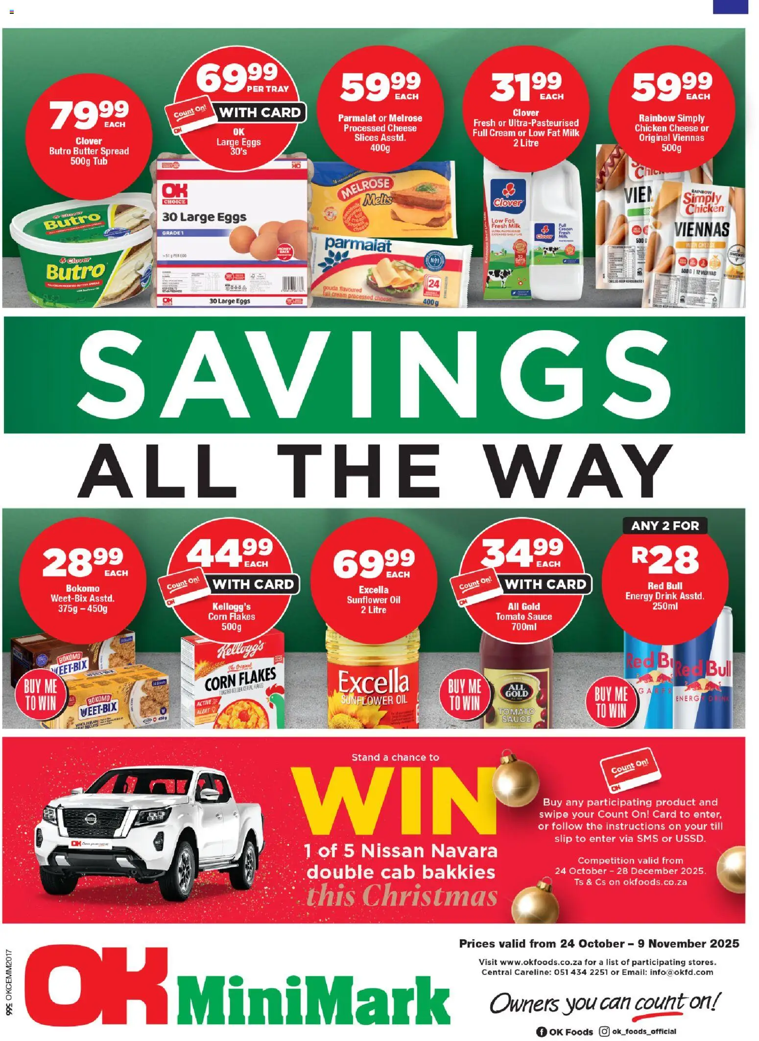 OK Foods Northern Cape - OK MiniMark from 24/10 - 09/11/2025 > Promotions