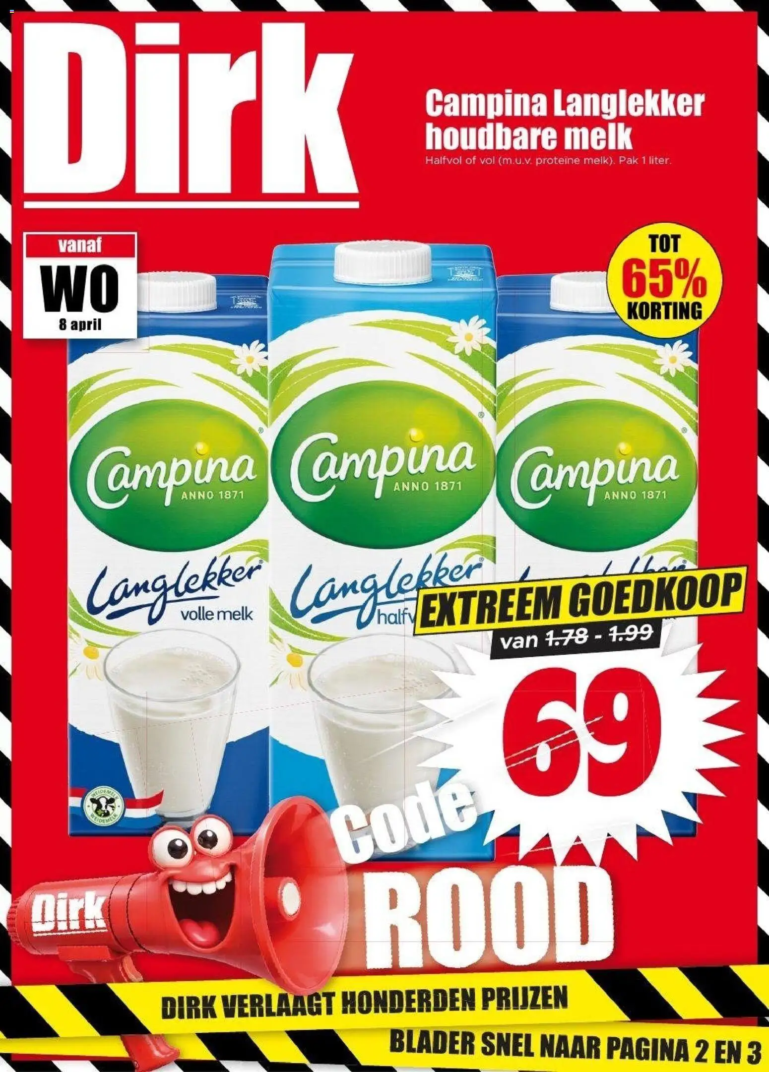 Voorbeeld van Dirk Folder van winkel Dirk geldig vanaf 08/04/2026