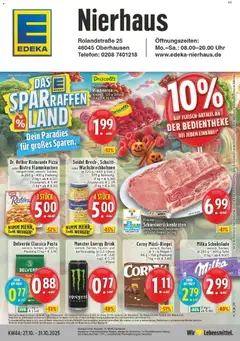 Vorschau von dem Prospekt des Geschäftes Edeka, gültig ab dem 26.10.2025