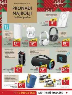 Pregled letka Katalog trgovine Konzum vrijedi od 03.12.2025 | Stranica: 6