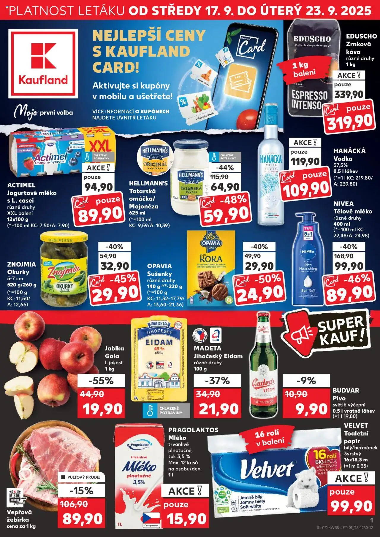  KAUFLAND Leták - Kolín (17.09.2025) příští týden 