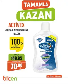 Biçen Market Tamamla Kazan 28.10.2025 - Broşürünün önizlemesi