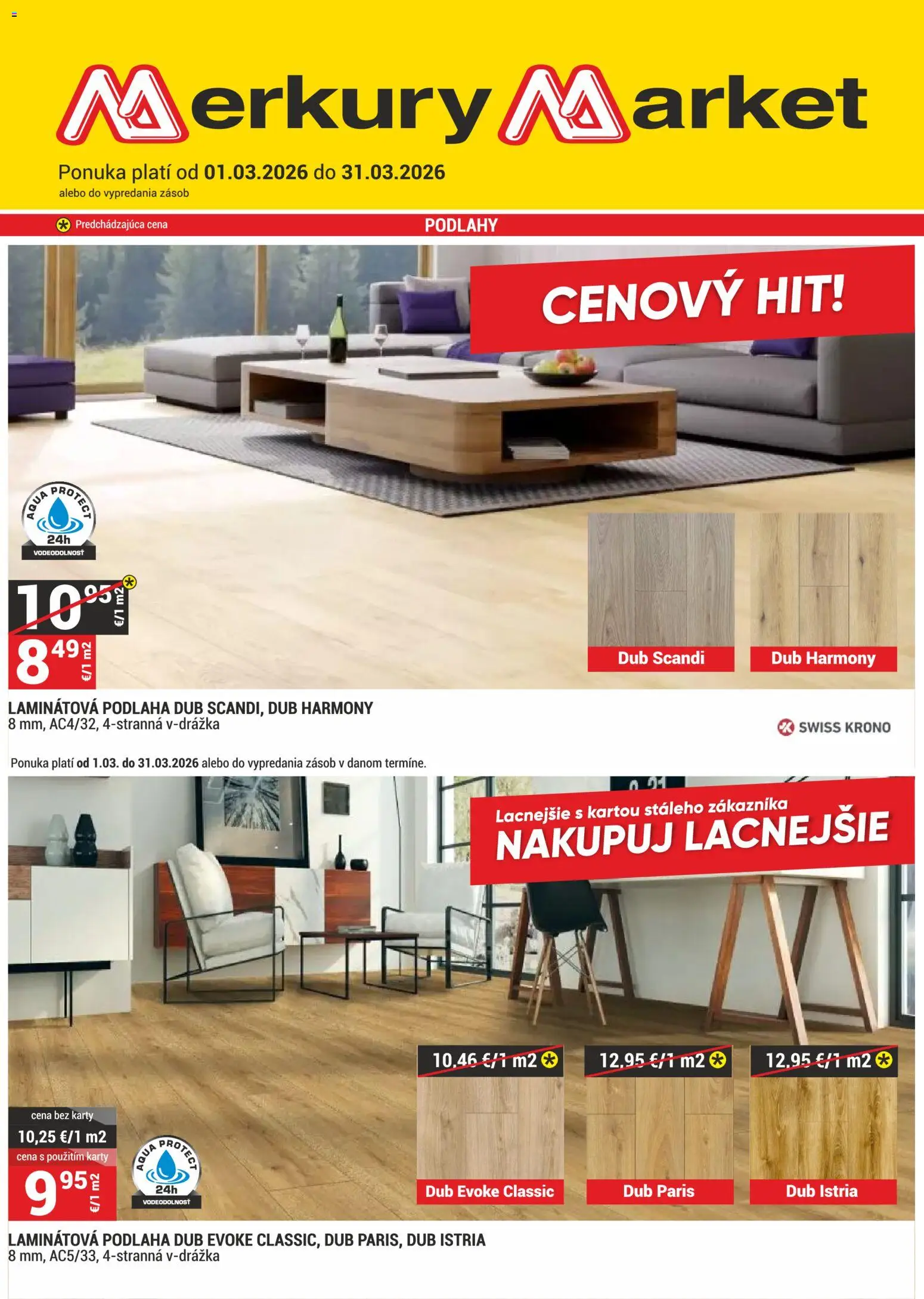 Náhľad Merkury Market letáku platného od 01.03.2026