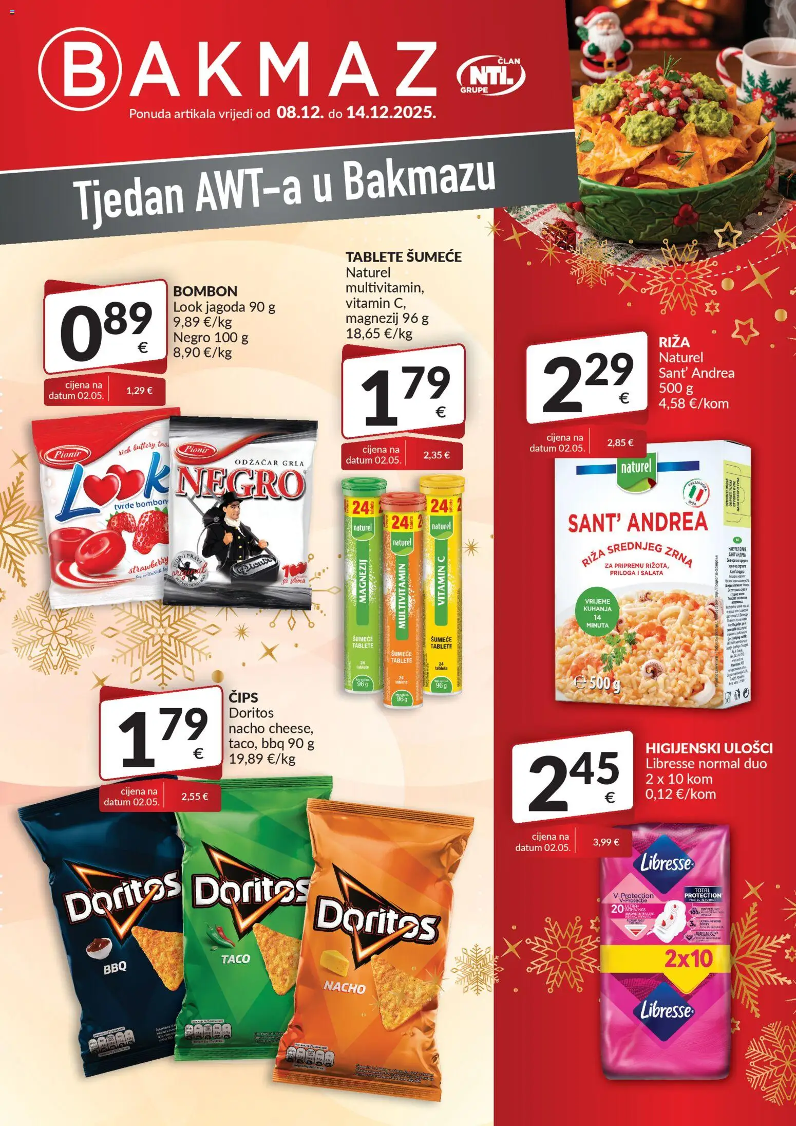 Pregled letka Katalog trgovine Bakmaz vrijedi od 08.12.2025