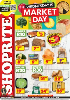 Preview of Shoprite flyer valid from 25/03/2026