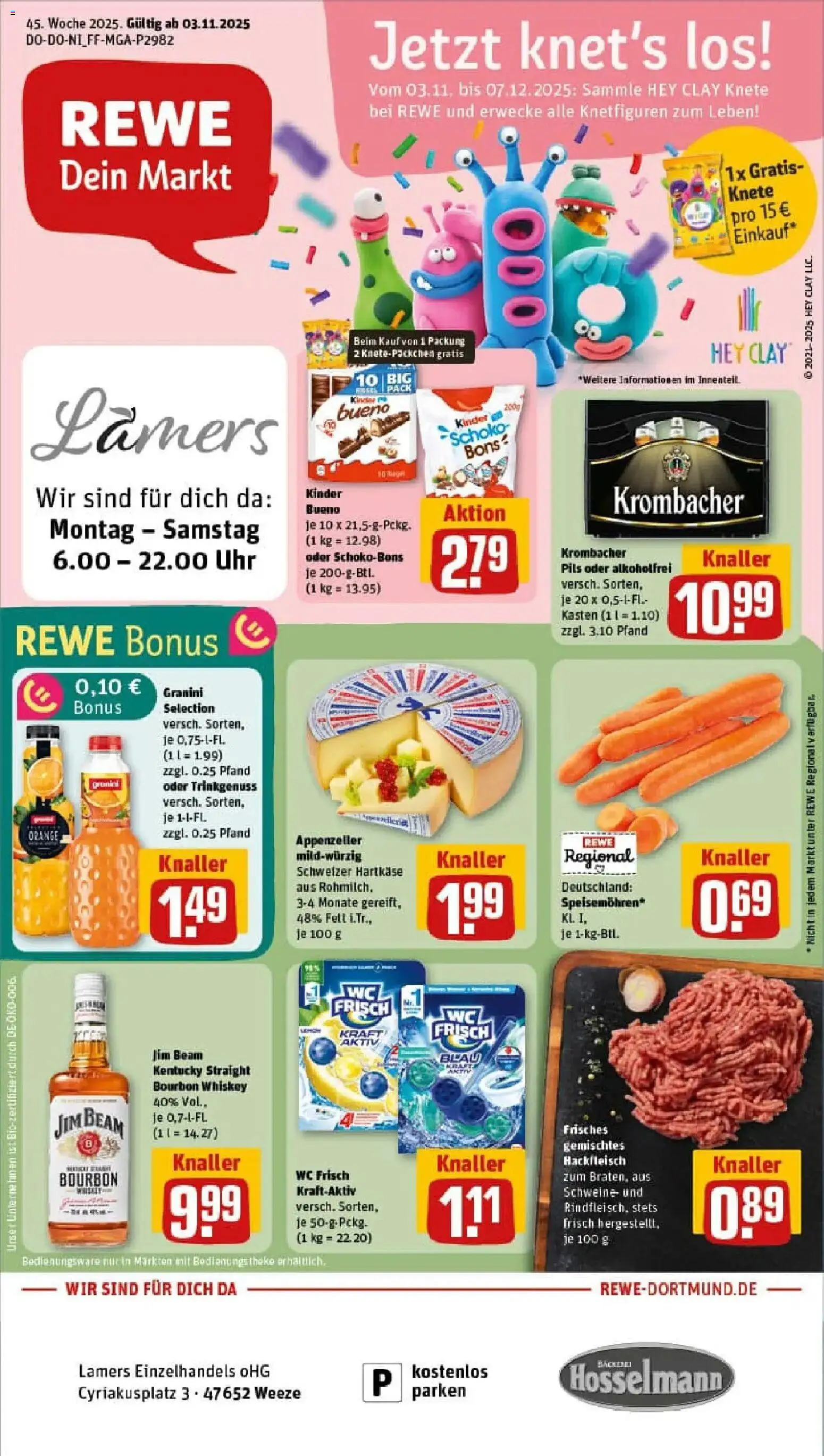 Vorschau von dem Prospekt des Geschäftes Rewe, gültig ab dem 02.11.2025