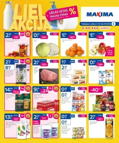 Skatīt Maxima akciju bukletu, derīgs no 17.02.2026.