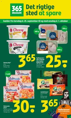 Eksempel på tilbudsavis Tilbudsavis fra butik Coop 365 gyldig fra 25/09/2025