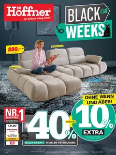 Vorschau von dem Prospekt des Geschäftes Höffner, gültig ab dem 18.11.2025
