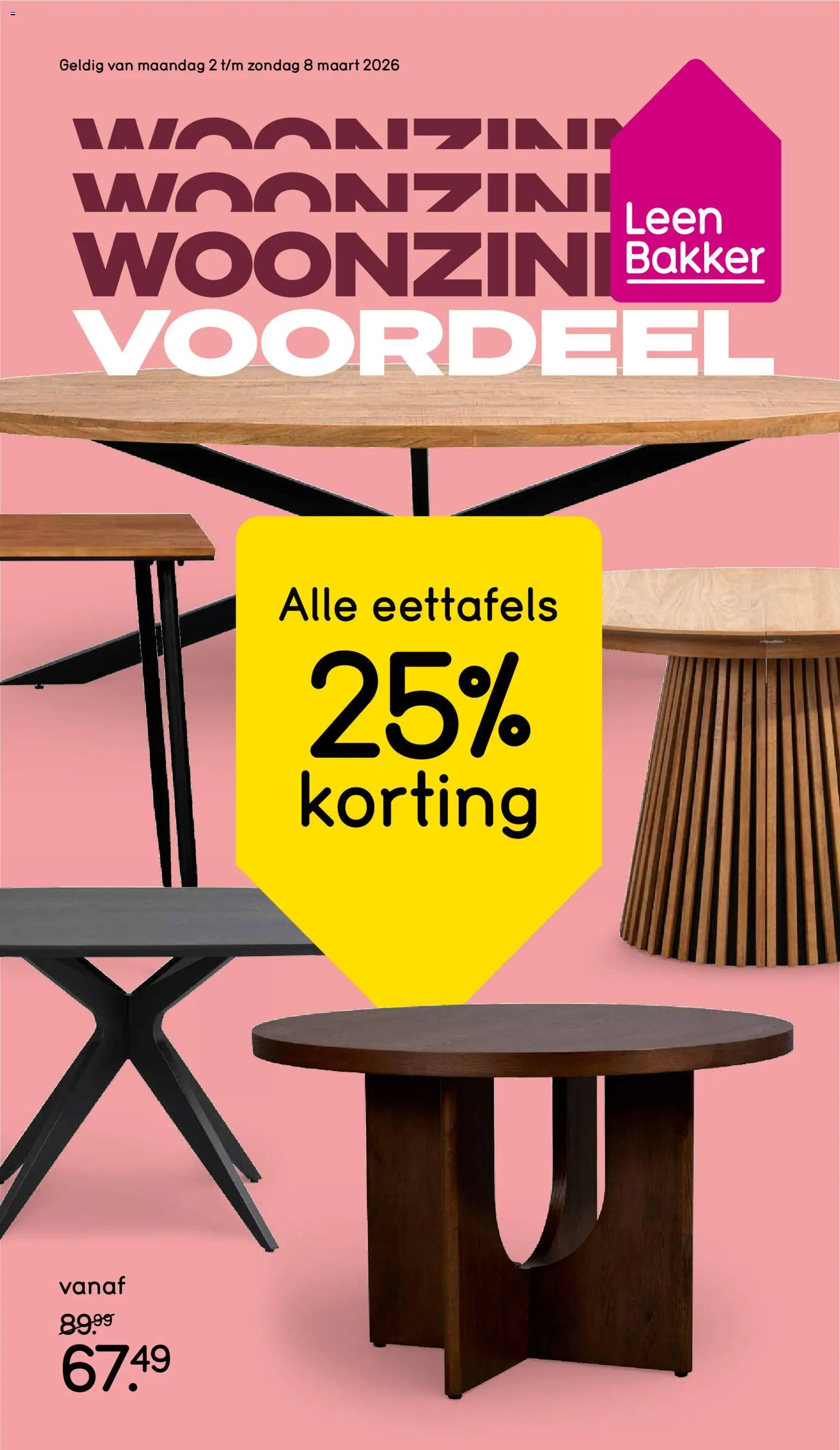 Voorbeeld van Leen Bakker folder van winkel Leen Bakker geldig vanaf 02-03-2026
