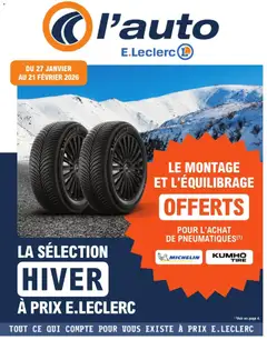 Prévisualisation de Catalogue du magasin l'auto E.Leclerc formulaire valide 27/01/2026