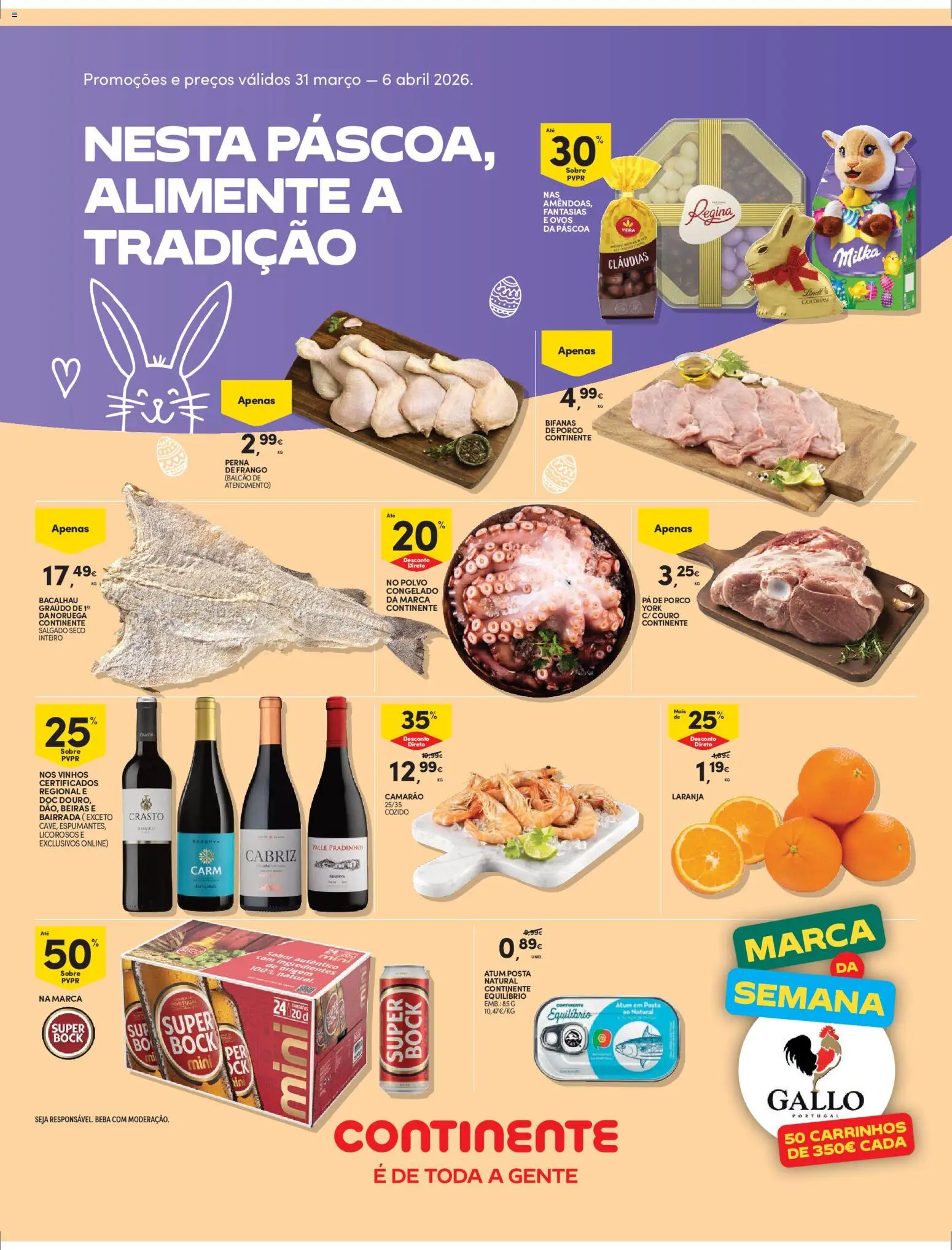 Pré-visualização do folheto da loja Continente válida a partir de 31/03/2026