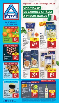 Pré-visualização do folheto da loja Aldi válida a partir de 13/04/2026