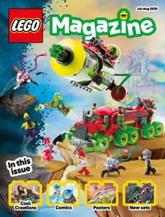 Προεπισκόπηση φυλλαδίου Magazine Ages 8+ από το κατάστημα Lego σε ισχύ από 01/07/2025